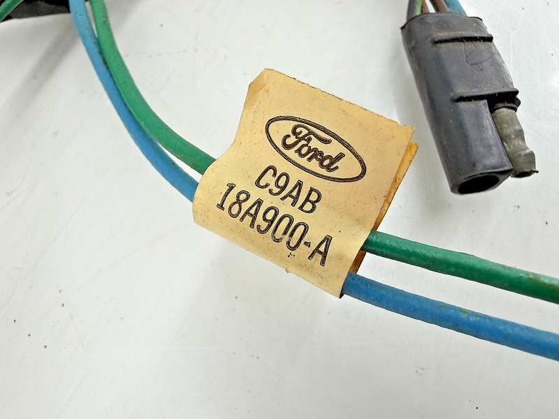 OEM 1969 Ford Galaxie Speaker Wiring Harness C9AB-18A900-A C63-28