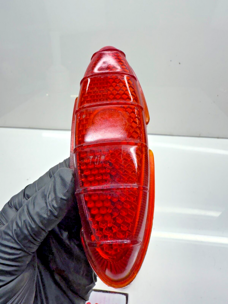 OEM 1940 - 1950 Ford Glass Tail Light Lens Glo-Brite / Stimsonite 214-314 C22-28