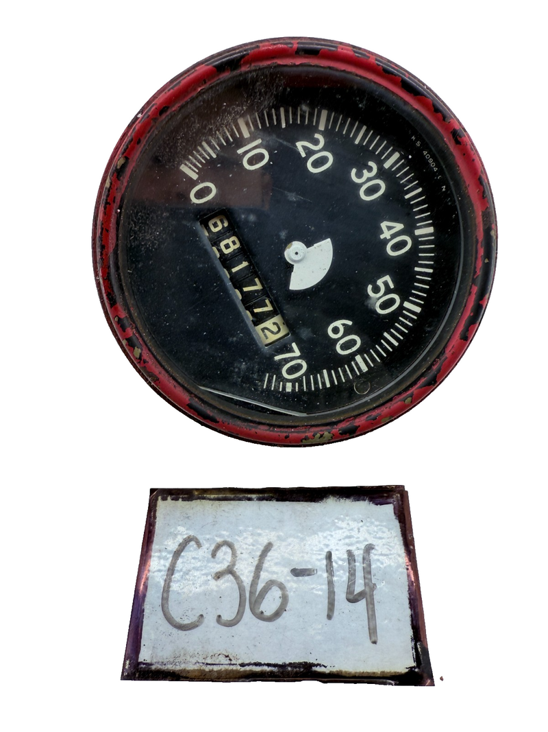 OEM Willys Jeep CJ2A CJ3A CJ3B GPW MB Speedo Speedometer KS 40904AN C36-14