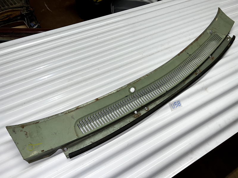 OEM 1965 Chevy Impala SS Hardtop Windshield Wiper Cowl Vent Panel 65 66 U5B-9