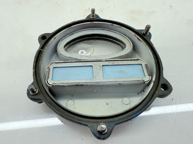 OEM 1950's Kaiser Willy M38 MC Jeep Rear Stop Light Turn Signal Lens Cover C40-7