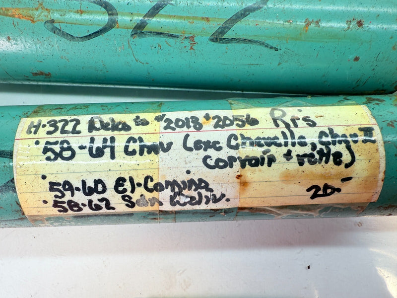 NOS Delco GM 1958 - 1964 Chevy El Camino Superide Rear Shocks Pair H-322 B56-7
