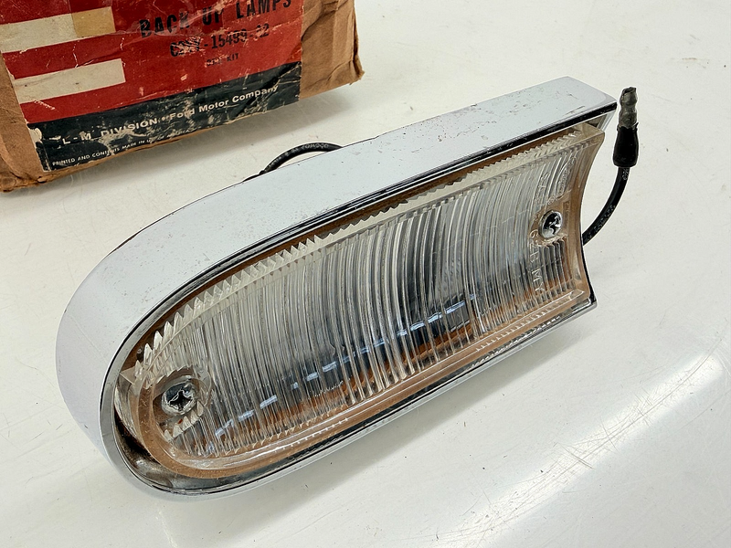 NOS 1962 Mercury Backup Lamp Tail Light Partial Kit C2YY-15499-A2 C56-46