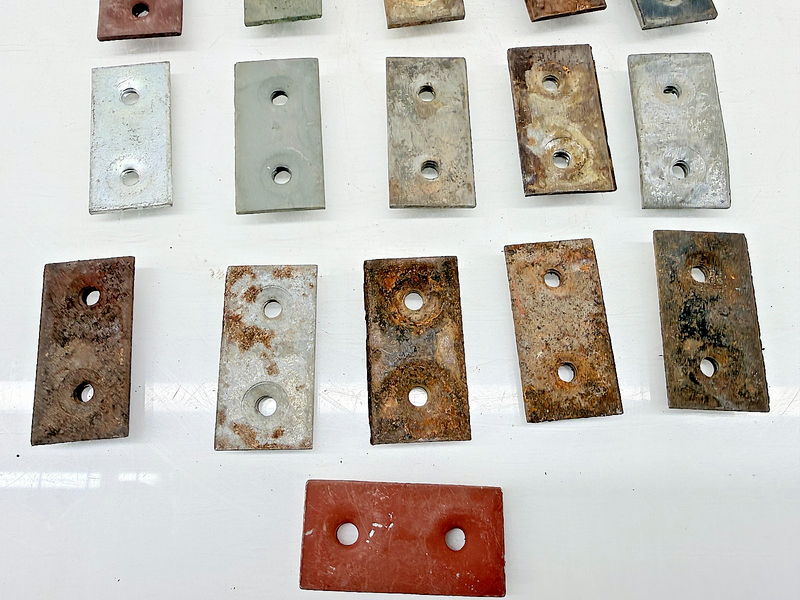 (2) Original Jeep Willys CJ2A CJ3A Windshield Lower Brackets J-Hook Mount C47-31