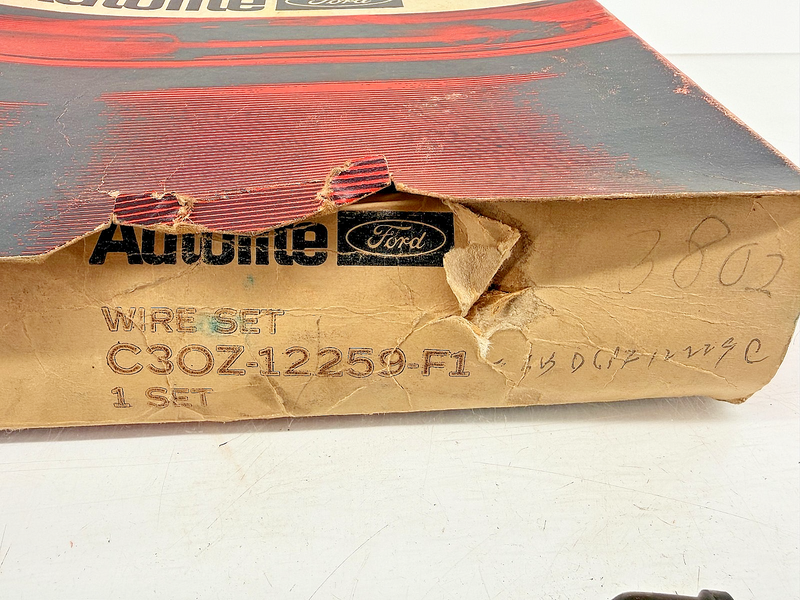 NOS 1963 Ford Galaxie 352 390 406 FE V8 Spark Plug Wire Set C3OZ-12259-F1 C62-46
