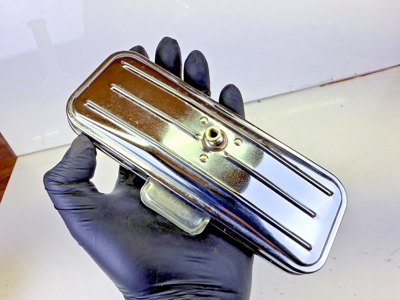 Vintage S&M LAMP GLARE PROOF  Rear View Mirror 1950's Chevrolet B12-23