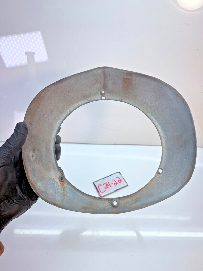 VINTAGE C-9 ELECTROLINE HEAD LIGHT LAMP RING TRIM BEZEL C24-22