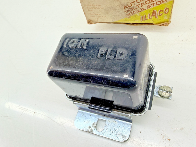 NOS 1961 - 1969 Chrysler Dodge Alternator Voltage Regulator 12 Volt 8012 C74-19