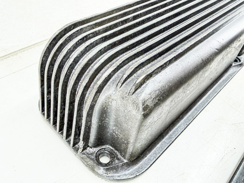 VINTAGE CAL CUSTOM FORD FE 390 427 FINNED ALUMINUM VALVE COVERS 40-1018 U3B-85