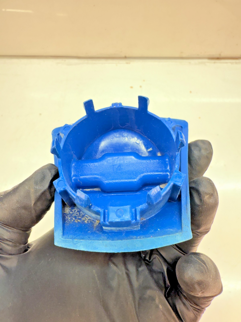 Vintage OEM 1968 1969 1970 1971 1972 Chevy Truck Horn Button Blue B84-25