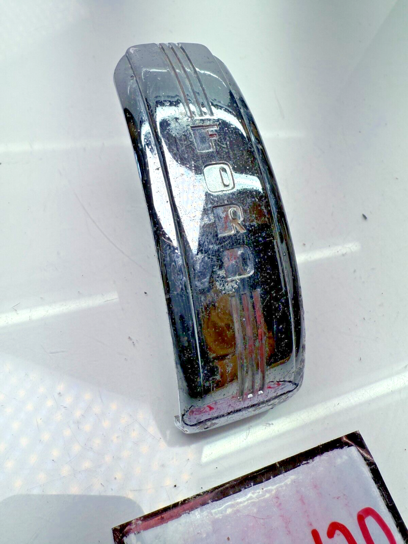 OEM 1941 Ford Center Dash Chrome Script Trim Logo 11A-7004402 41 B32-120