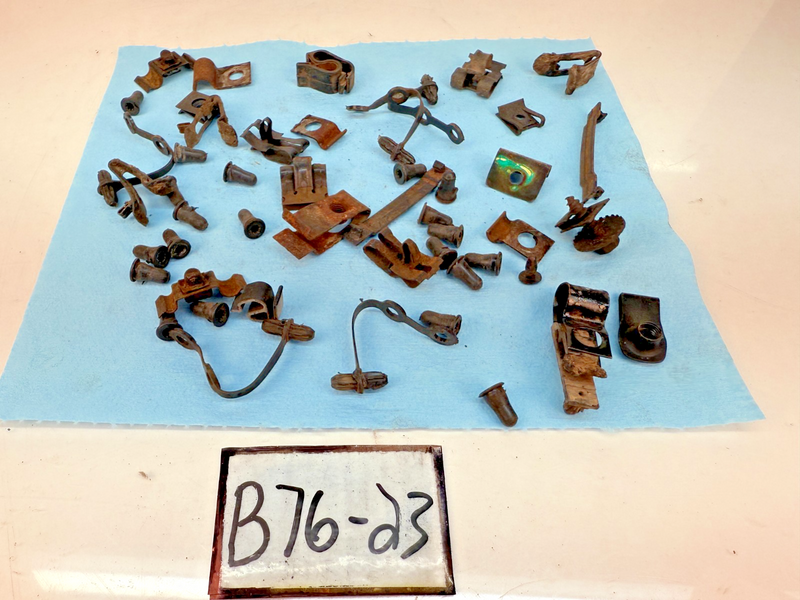 OEM 1964 1965 1966 Mustang FAIRLANE MISC. CLIPS Plugs Brackets B76-23