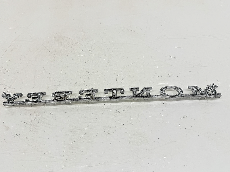 OEM 1966 - 1968 MERCURY MONTEREY BLOCK LETTER EMBLEM C6MB-62291A36 E10-19