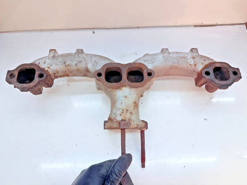 OEM 1966 - 1968 CHEVY CORVETTE SMALL BLOCK EXHAUST MANIFOLD SMOG 3872778 U5B-5