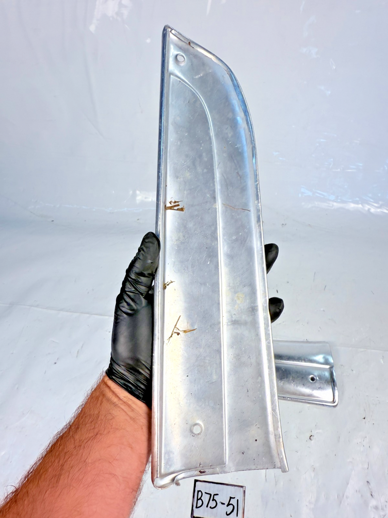 OEM 1963 Ford Thunderbird PAIR of Driver Seat Upper Moulding Trim B75-51