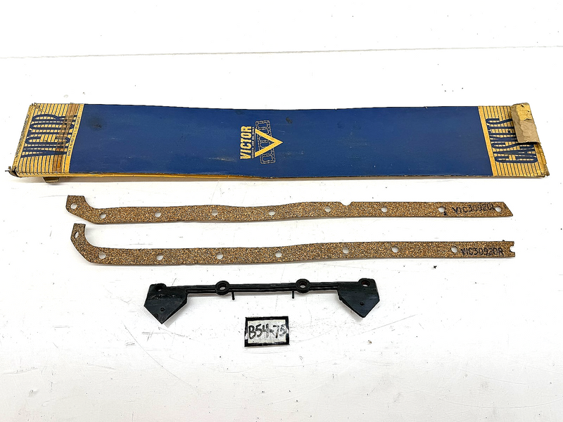 NOS 1960 - 1987 DODGE PLYMOUTH CHRYSLER VICTOR OIL PAN SET OS-30920X B54-75