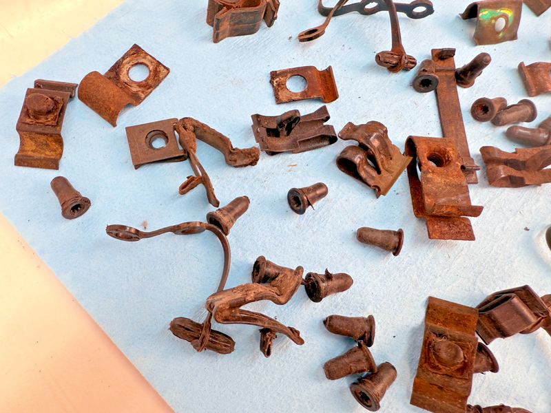 OEM 1964 1965 1966 Mustang FAIRLANE MISC. CLIPS Plugs Brackets B76-23