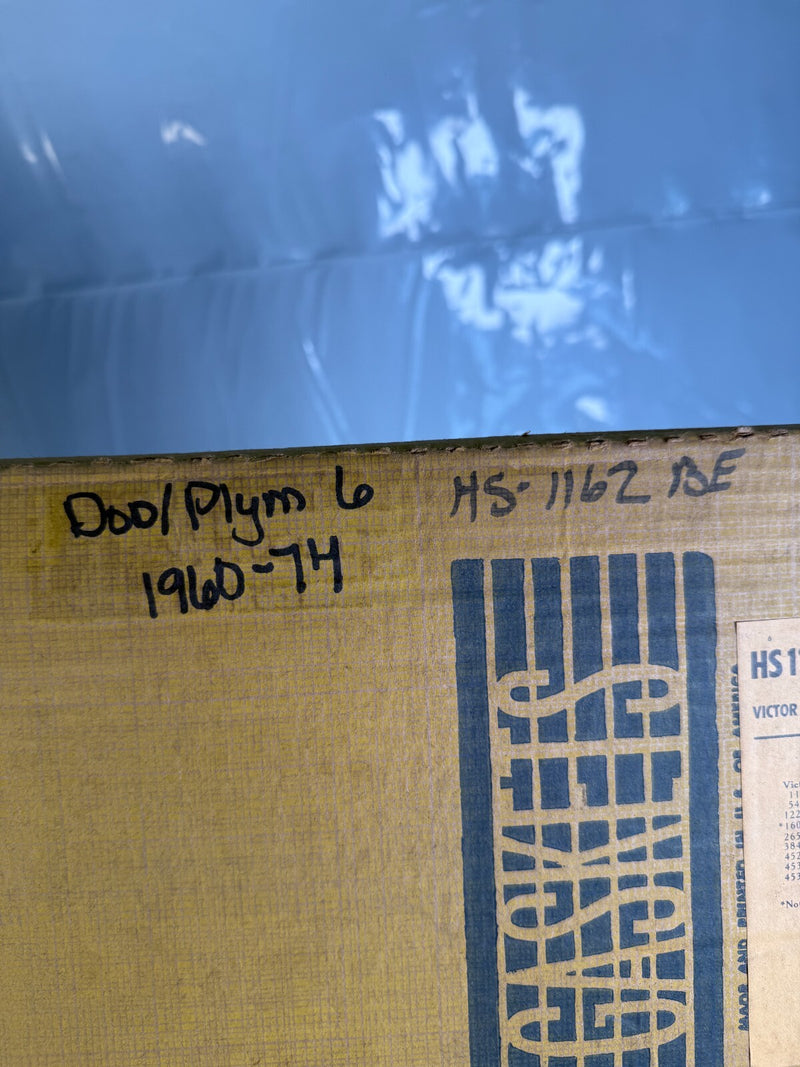 NOS Victor Full Gasket Set 1960 - 1974 Plymouth Dodge 6cyl HS1162BE B54-4