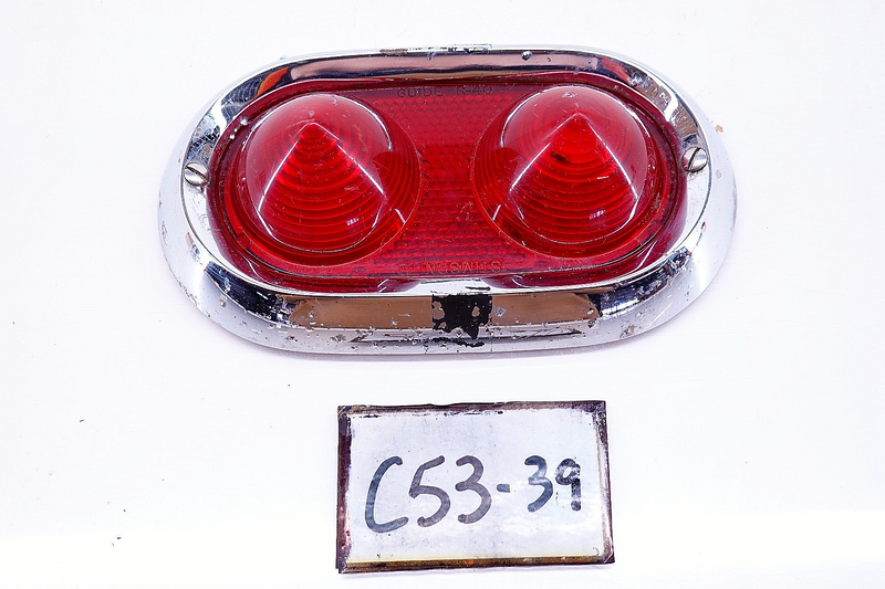 OEM 1950 - 1952 Buick Guide R 40 Lens STIMSONITE Tail Lamp Lens & BEZEL C53-39