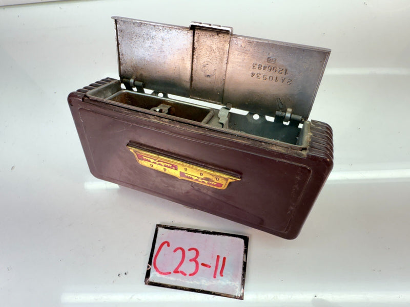OEM 1950 DeSoto Bakelite Rear Seat Ashtray Assembly Ash Tray 50 51 C23-10