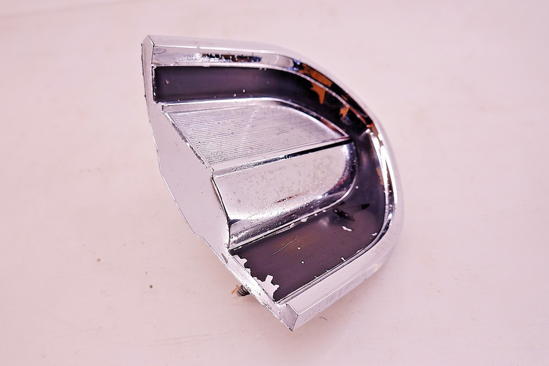 OEM 1965 Mercury Comet Caliente Cyclone Black/Chrome DASH RH TRIM BEZEL MOLDING