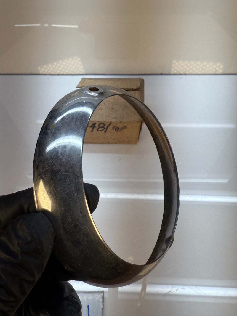 NOS Peugeot 403 Front Turn Signal Light Lens Amber Set 4481 408680 C19-1