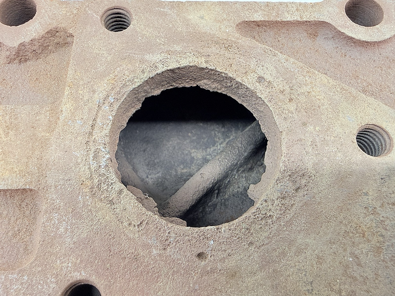 Vintage ORIGINAL 1941-1953 Willys Jeep CJ2A Cylinder Head 640161 MB GPW U1B-72