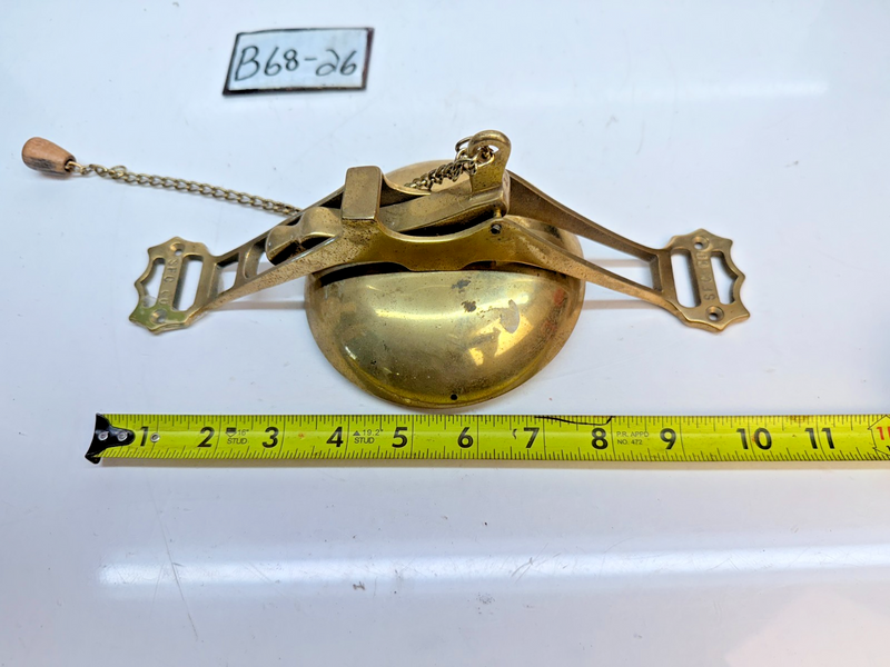Vintage San Francisco Cable Car SFC Co Solid Brass Trolley Bell Door Knocker B68