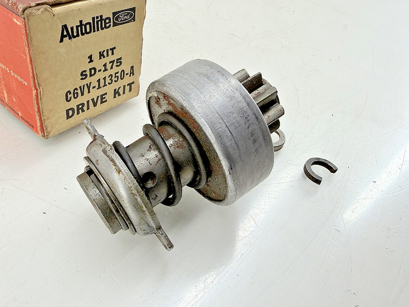 NOS 1966 LINCOLN STARTER DRIVE KIT C6VY-11350-A AUTOLITE SD-175 C77-40