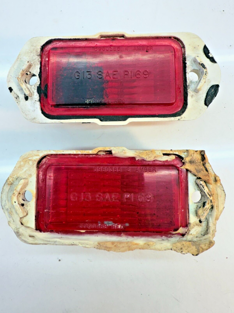OEM 1969 Camaro RS SS Z/28 Yenko Chevelle Malibu REAR MARKER LAMP LIGHT B59-41