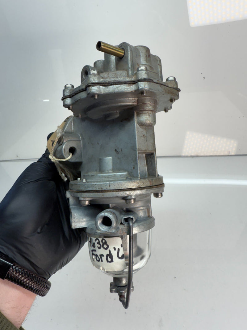 NORS 1952 1953 FORD 6 CYLINDER DUAL ACTION FUEL PUMP AC 9638 52 53 C21-19