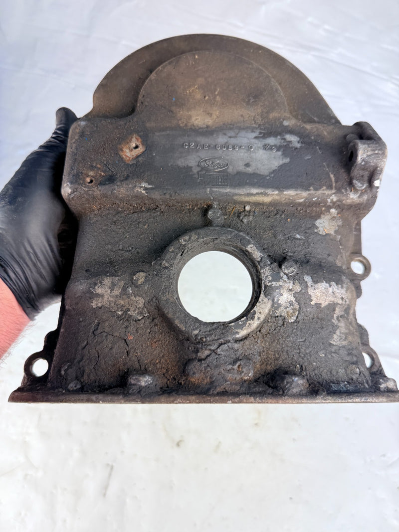 1963 1964 1965 1966 1967 Ford Tbird Mercury 352 390 427 428 TIMING COVER B19-6