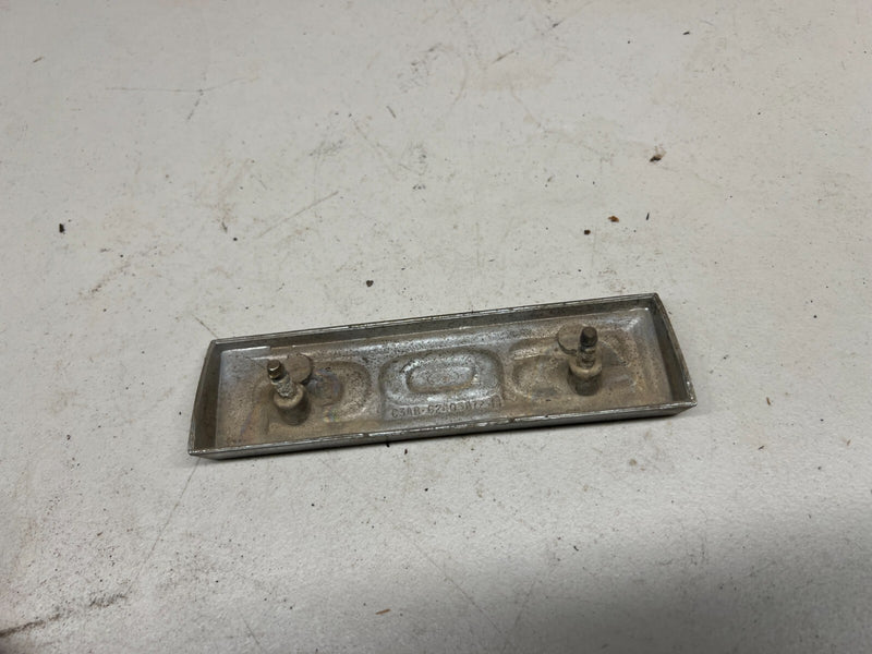 VINTAGE 1963 FORD GALAXIE 500 GAS FUEL DOOR EMBLEM C3AB-62405A72 FOMOCO U1A-B3