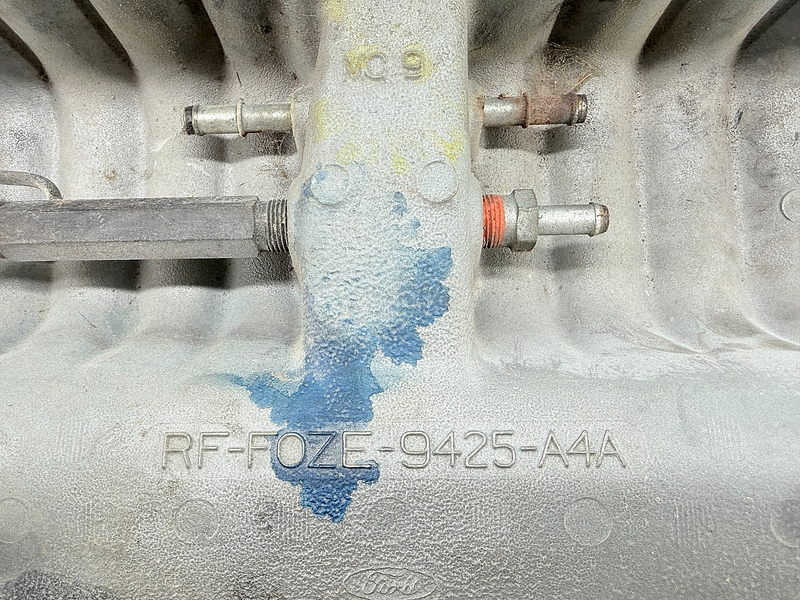 OEM 1990 - 1993 Ford Mustang 5.0L V8 Upper Intake Manifold RF-F0ZE-9425-A4A U3B