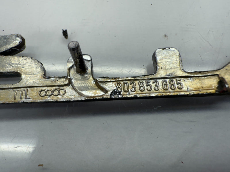 Vintage OEM 1968 - 1976 Audi Trunk Emblem #803853687 69 70 71 72 73 74 B32-124