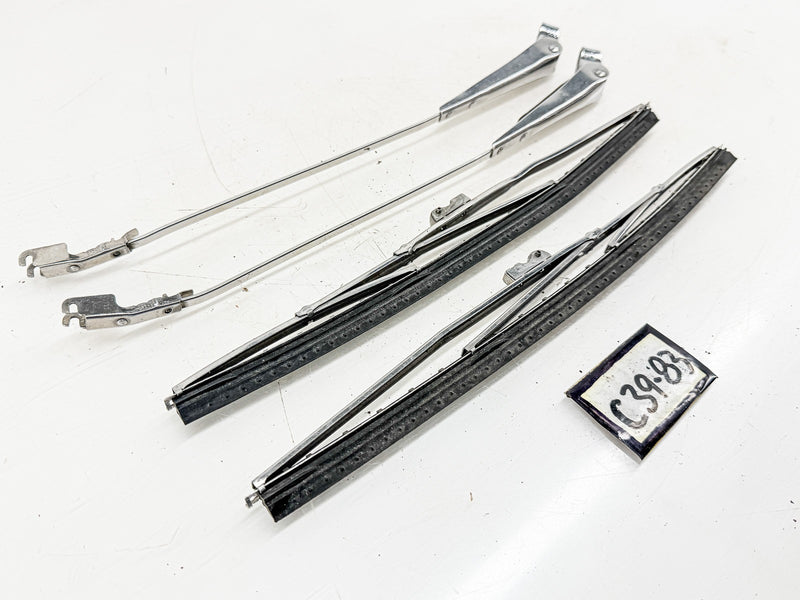 OEM 1950's Fomoco Wiper Arms and Blades 1955 1956 1957 Ford Thunderbird C39-83