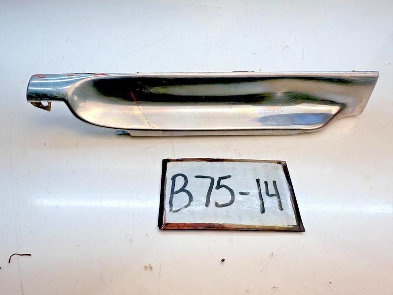 OEM 1956 1957 Chevy BELAIR 2 Door 210 Hardtop Door Vent Bottom Trim LH B75-14