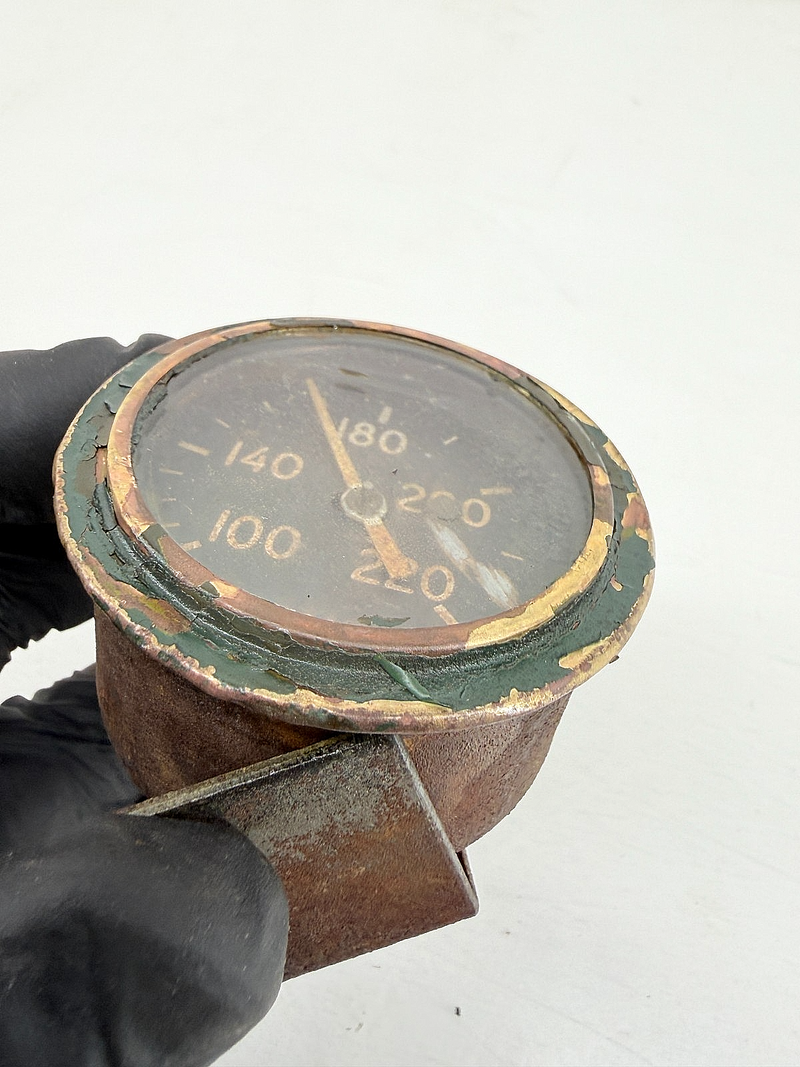 OEM 1940's Ford GPW Jeep Willys MB M38 Temperature Gauge 100-220℉ WWII C67-114