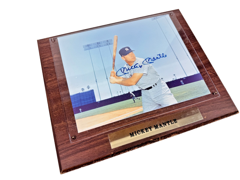Vintage Mickey Mantle Signed Autographed 8x10 Photo Auto Rare Yankees #7