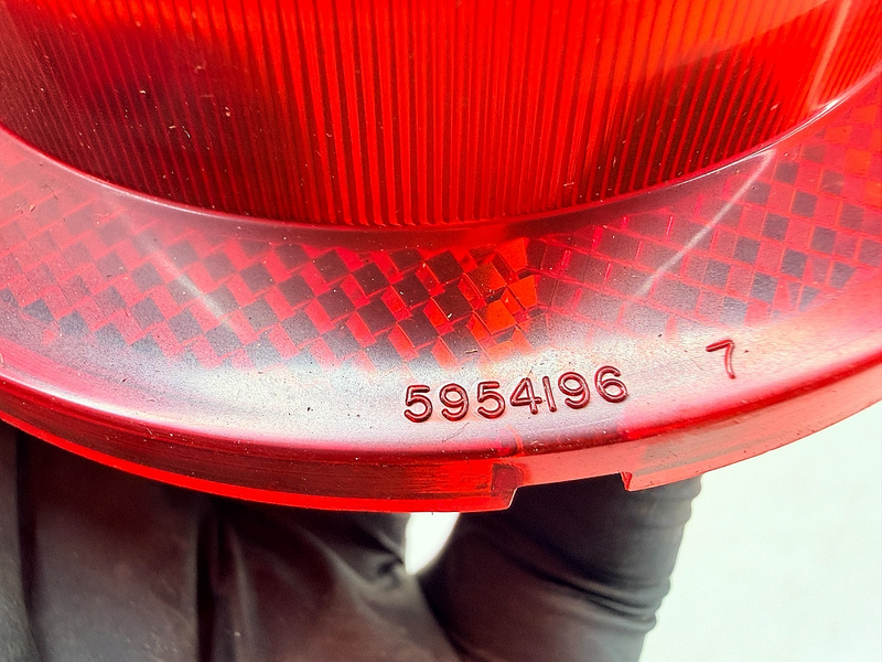 NOS 1963 Chevrolet Bel Air Biscayne Backup Lamp Lens 5954195 SAE RB 63 C71-5