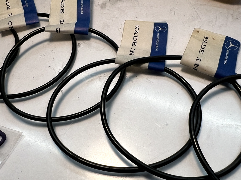 (6) NOS OEM Mercedes Injection Pump O-Ring 0129978348 AK0434 C3-22