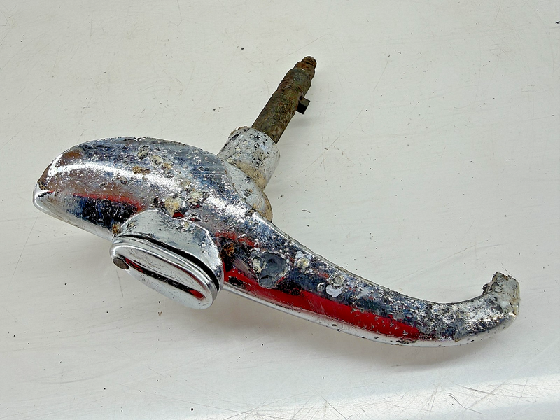 Vintage 1942 - 1946 1947 Chevrolet Aero Rear Trunk Handle Pontiac Chevy C34-50
