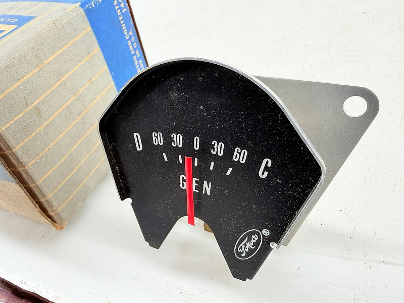 NOS 1961 - 1965 Ford Truck Generator Charge Gauge C1TZ-10850-B C61-21