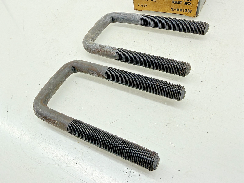 NOS GM 1929 - 1955 Chevrolet Passenger /Truck Front Axle U-bolts Rear 601231 C71
