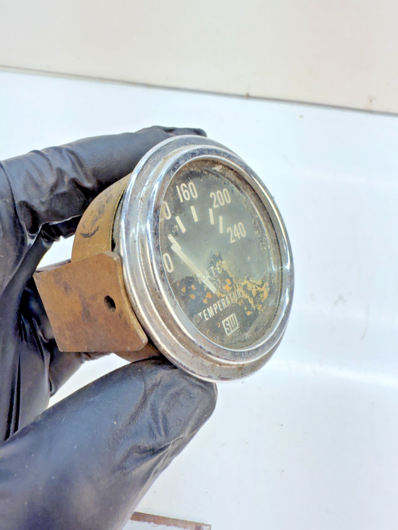 Vintage OEM Stewart Warner Aircraft Water Temperature Indicator 429724 B75-30