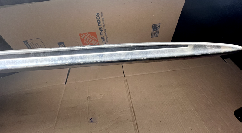 OEM 1963 FORD GALAXIE 500 & XL 2 DOOR LOWER DOOR MOLDING LEFT SIDE TRIM S1-22