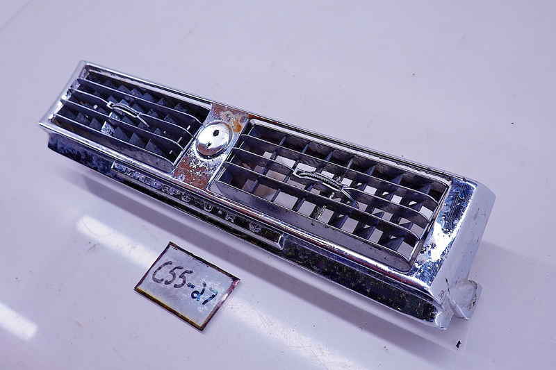 Rare OEM 1964 MERCURY COMET Chrome Dash Vents Bezel C55-27
