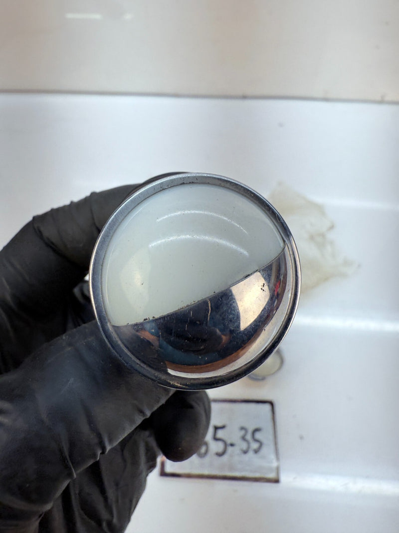 NOS SAE-L-74-JEC PAIR OF License Plate Light Lens BULBS B65-35