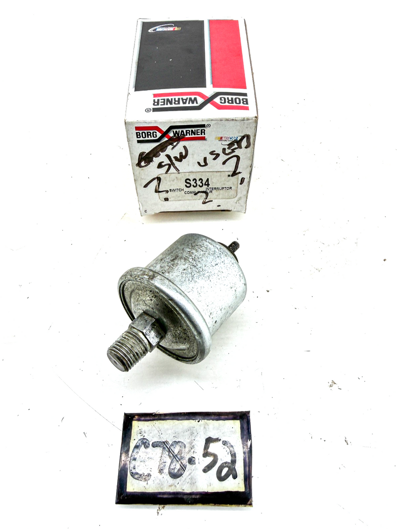 Vintage 1960s 1970s BORG WARNER STOPLIGHT SWITCH S334 C78-52