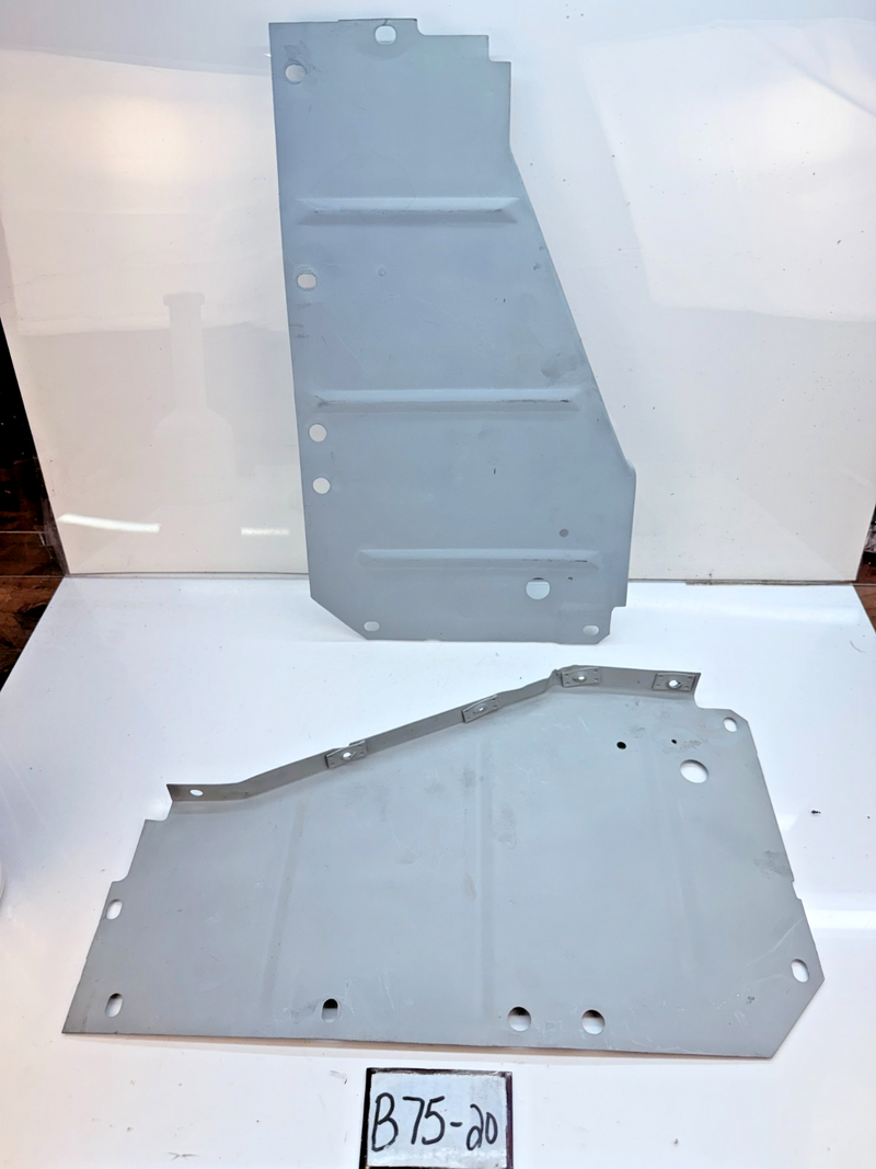 OEM 1956 1957 Chevy BelAir Engine Filler Panel Shield Radiator Support B75-2